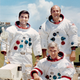 Los tres astronautas de la misión Apollo 17. Foto: NASA
